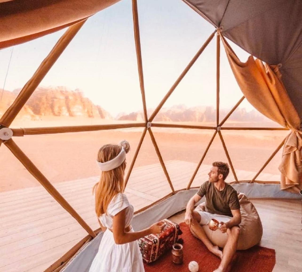 Revan Rum Luxury Camp Wadi Rum Exterior foto